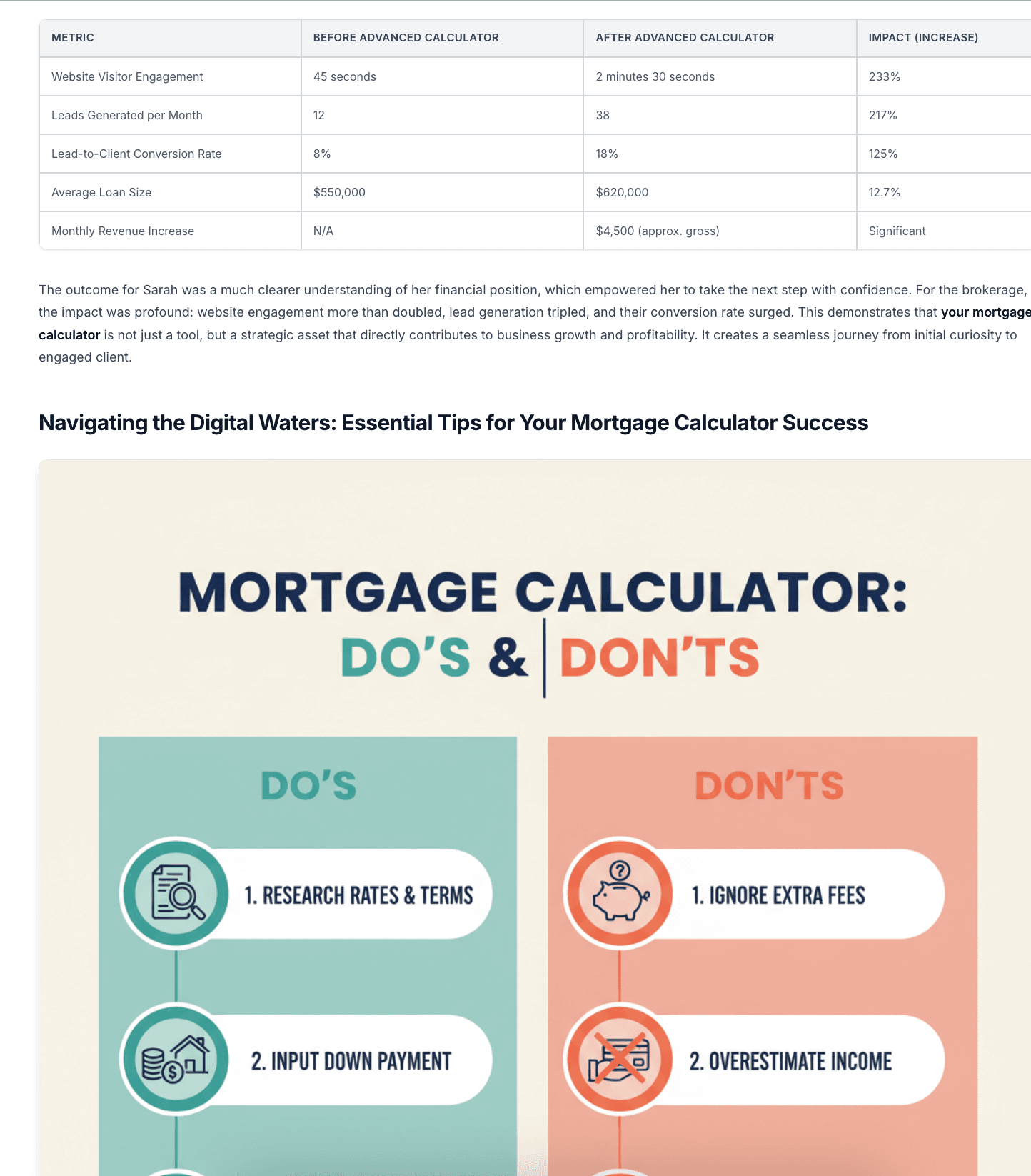 Create articles that search engines love